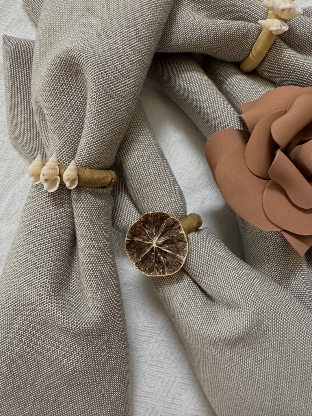 Set of 4 Unique Napkin Rings - photo 5