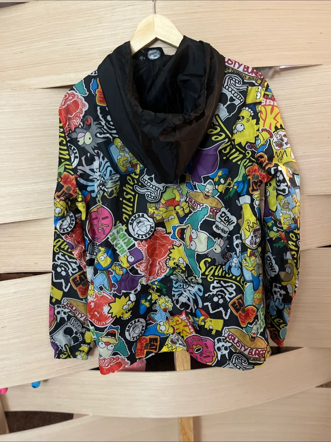 Simpsons Themed Windbreaker Jacket image indicator(2)