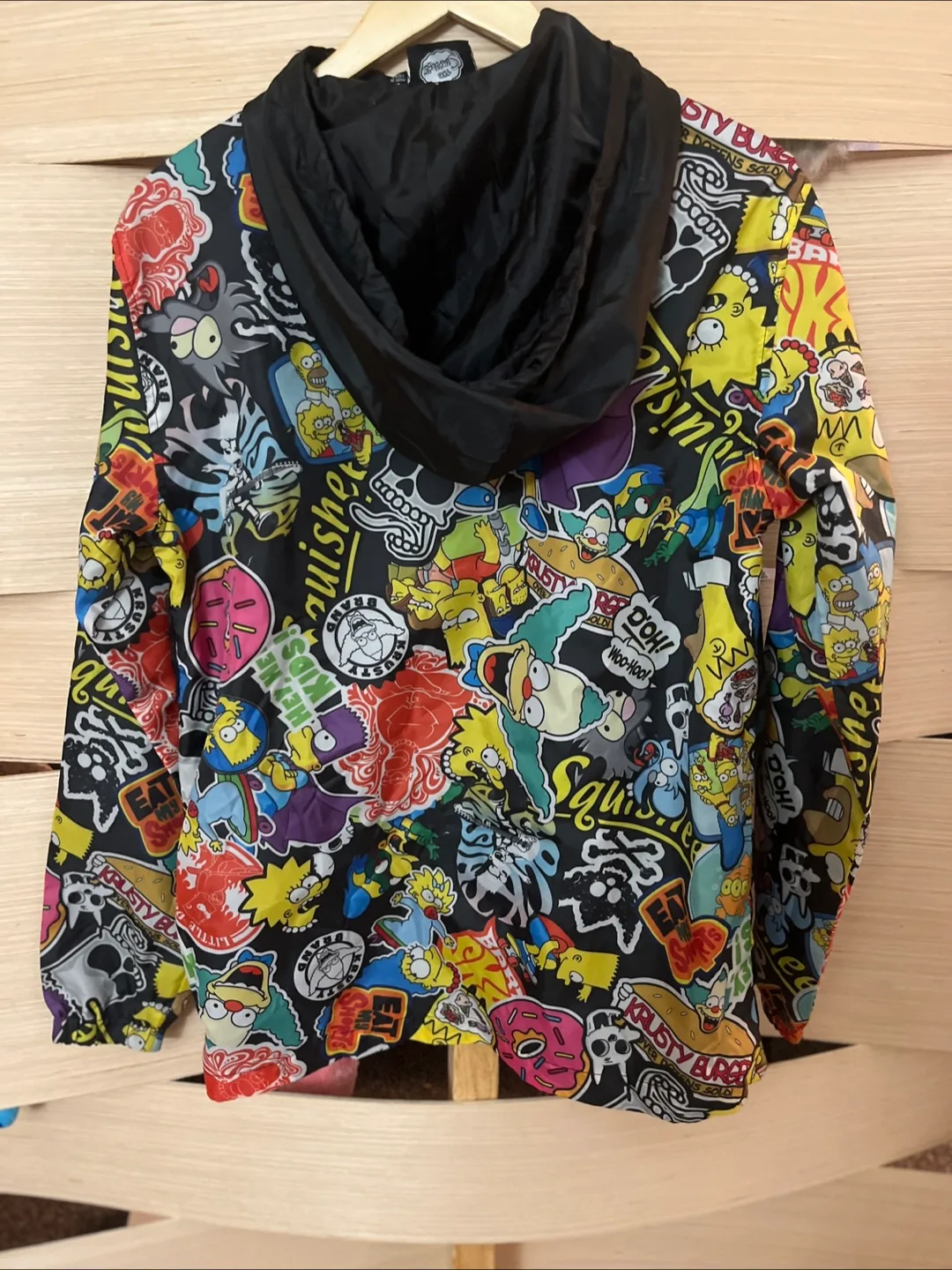 Simpsons Themed Windbreaker Jacket image indicator(5)