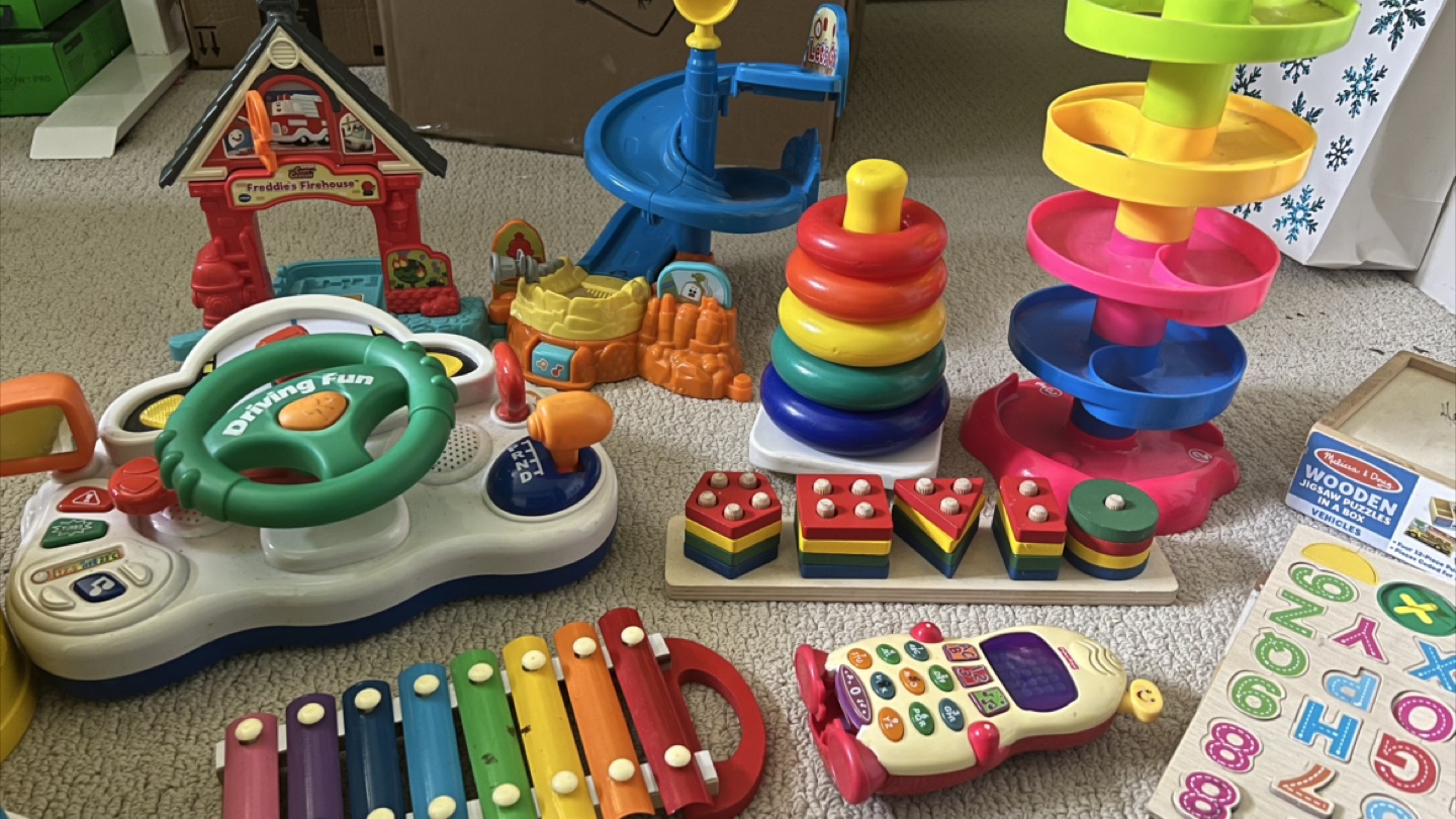 Lot of Toddler Toys - VTech, Melissa & Doug, and More!