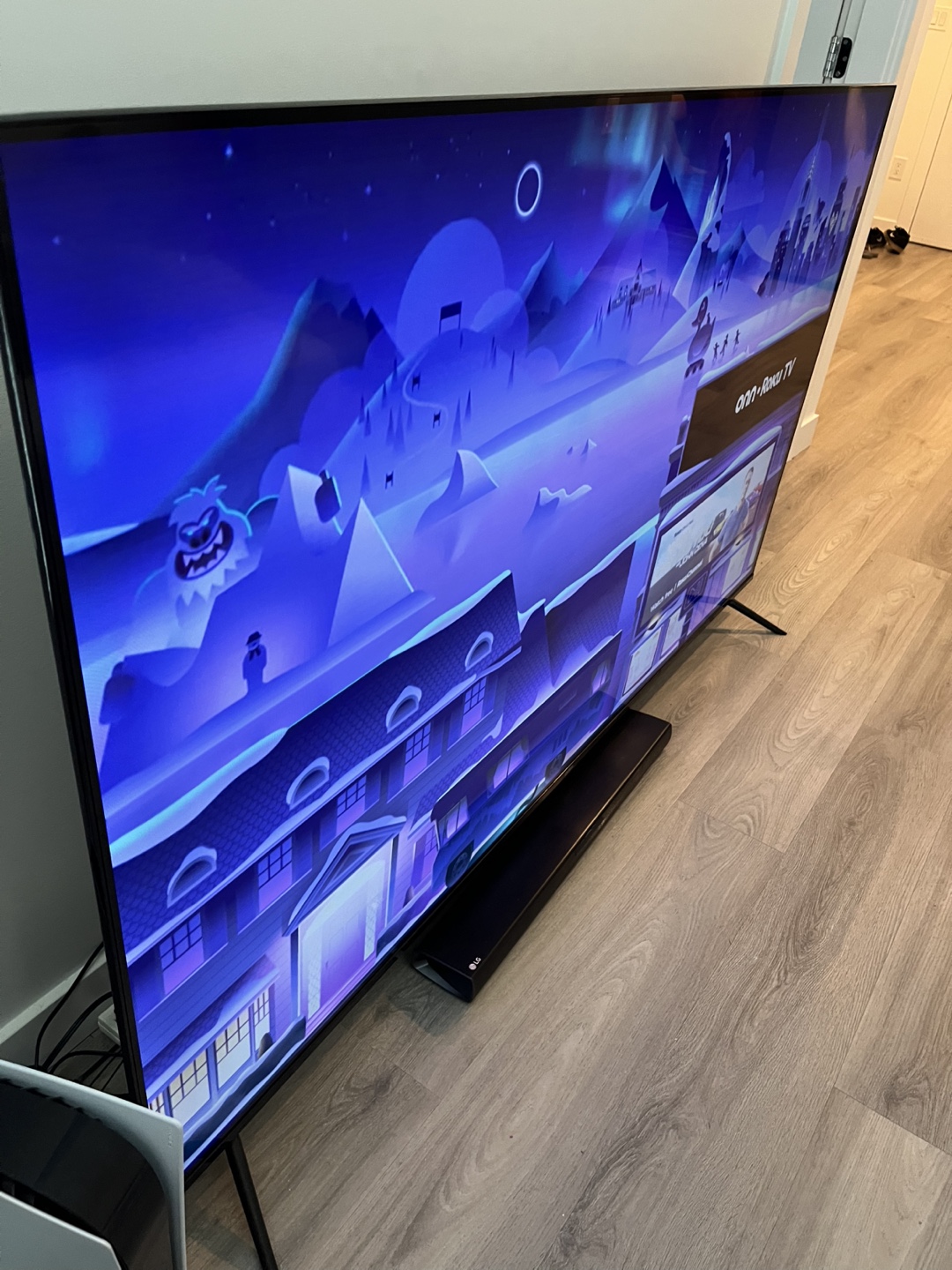 75" Onn Roku Smart TV - photo 3