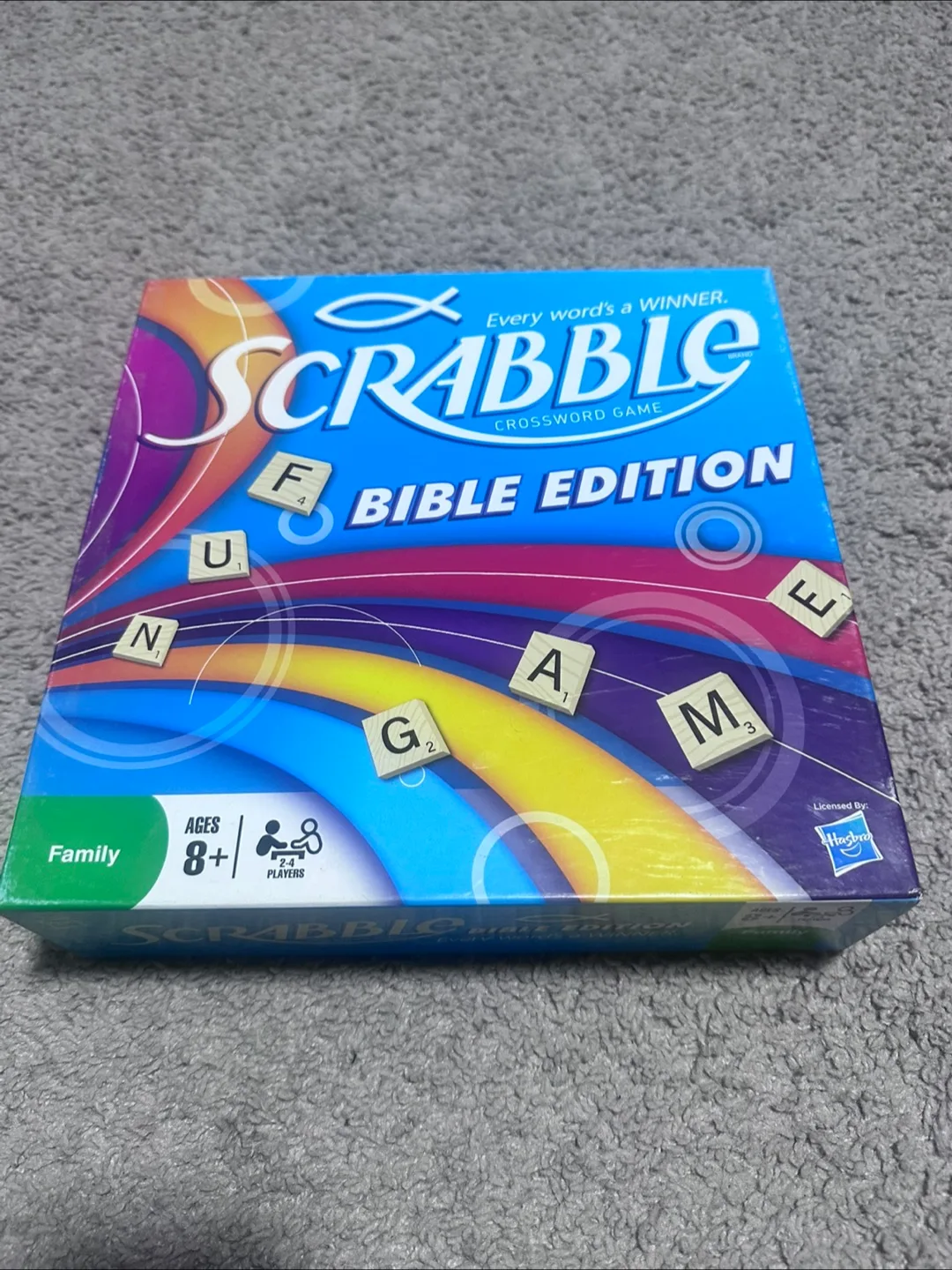 Scrabble Bible Edition Board Game thumbnail