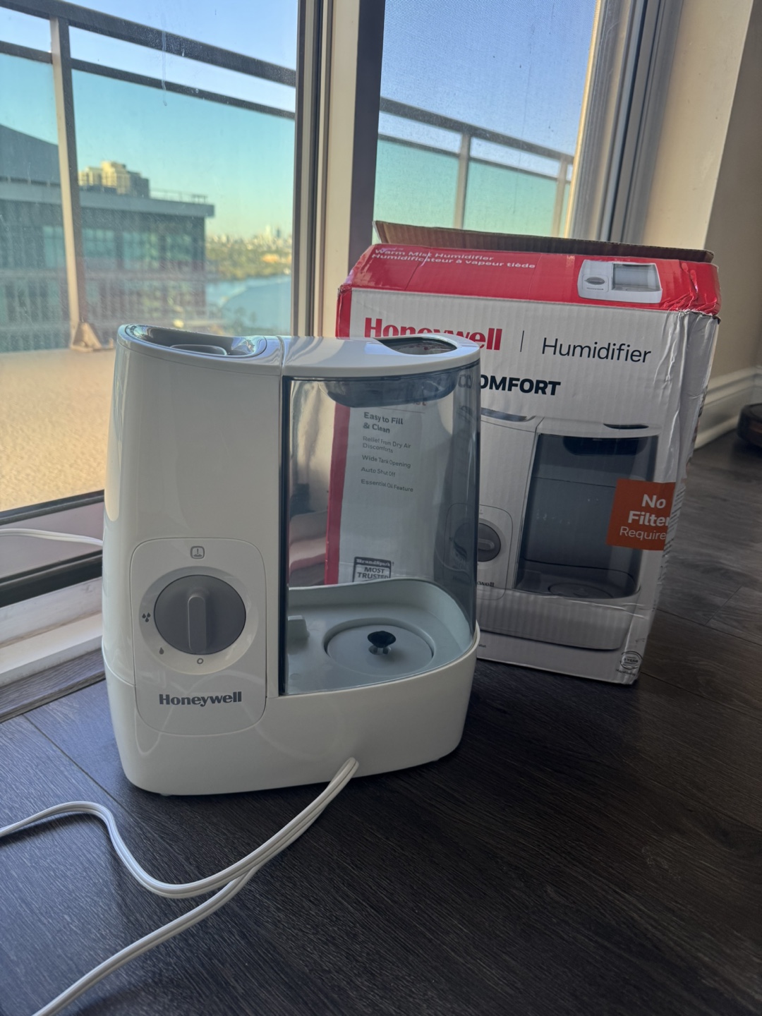 Honeywell Soothing Comfort Warm Mist Humidifier - photo 2