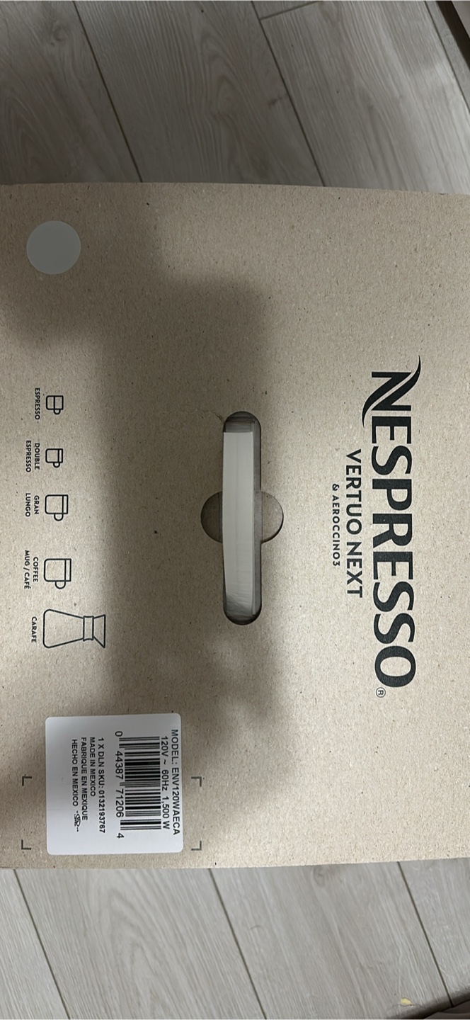 Nespresso Vertuo Next Delonghi Coffee Machine