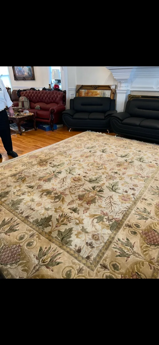 Elegant Crystal Chandelier & Matching Ceiling Medallion image indicator(5)