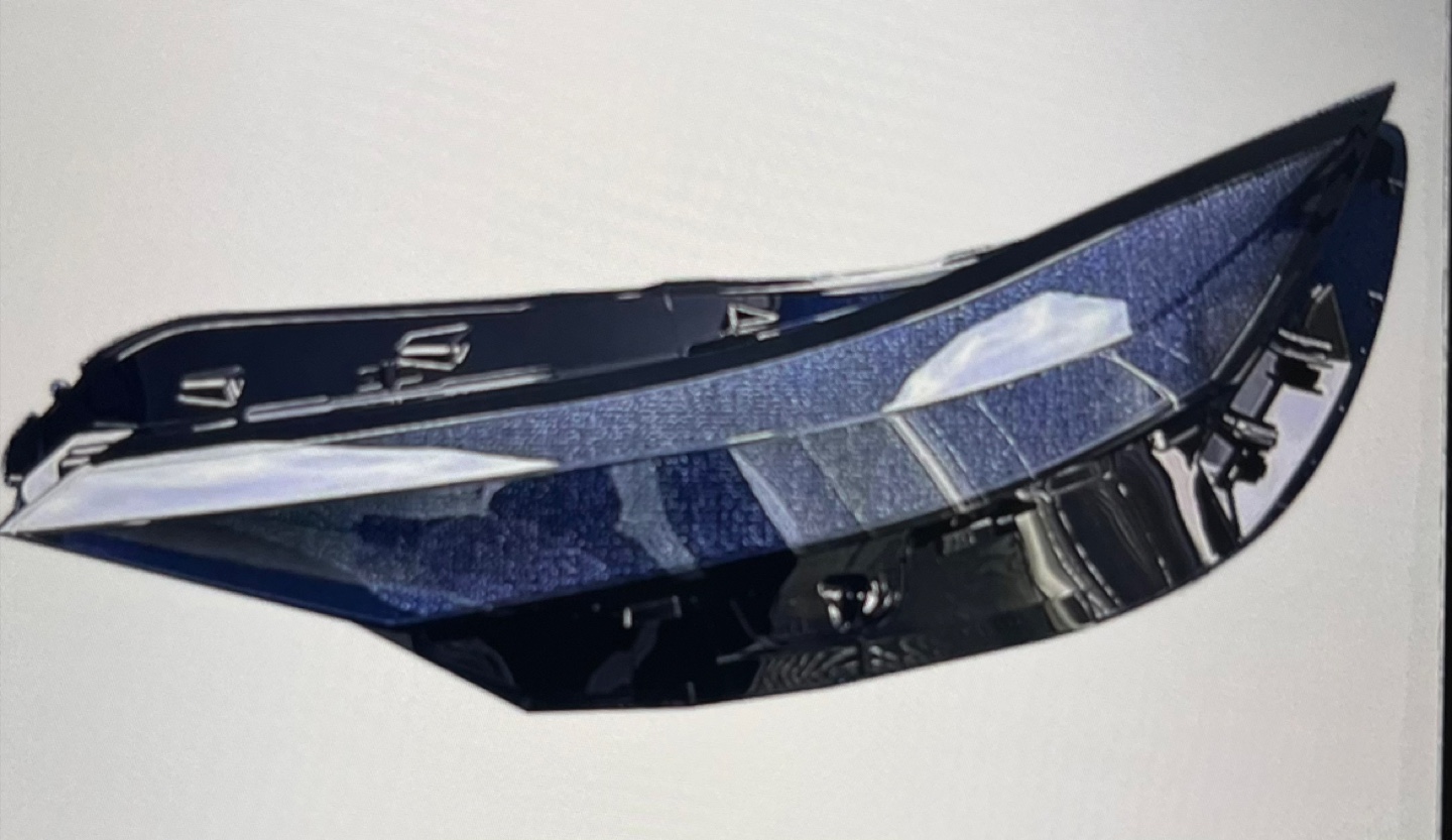 Headlight shell for elantra 2023