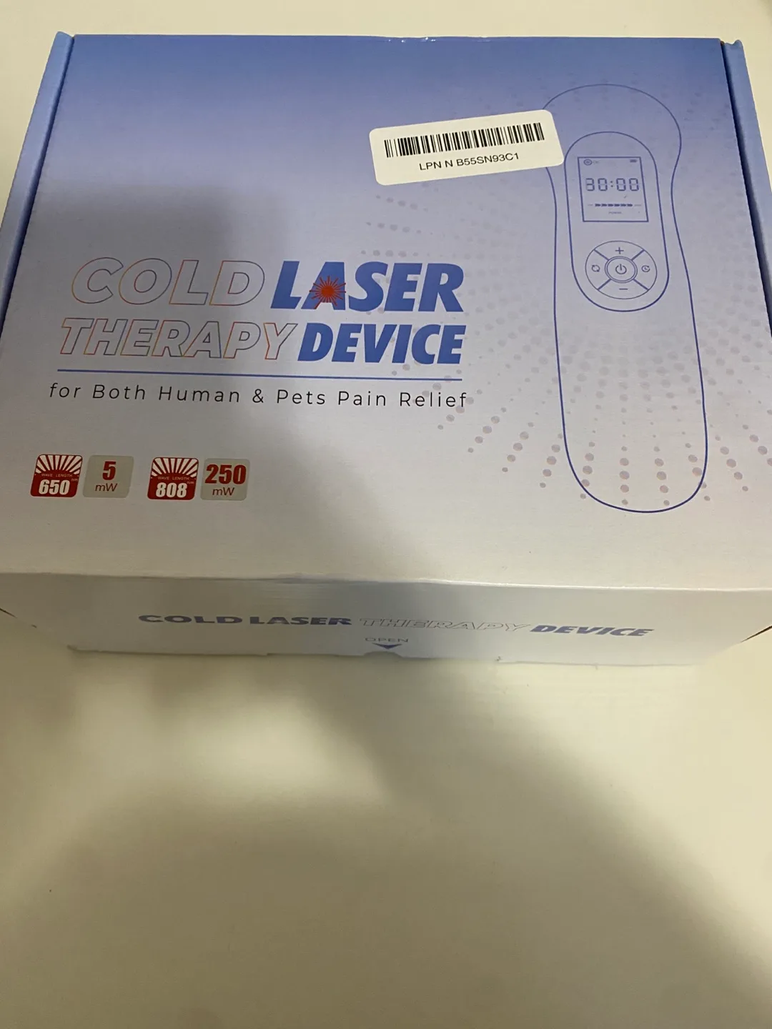 Cold Laser Therapy Device for Pain Relief thumbnail