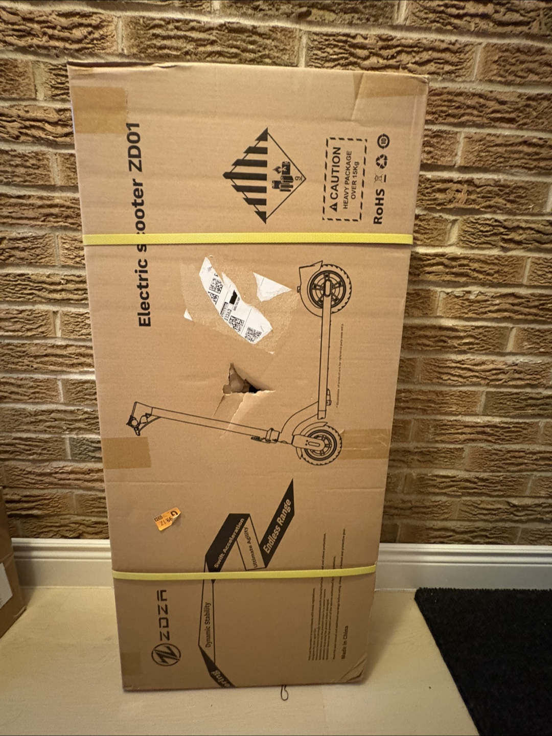 ZDZA ZD01 Electric Scooter - New in Box - photo 2