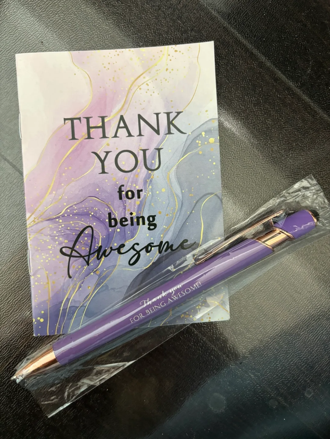 Purple Pen and Little Notebook thumbnail