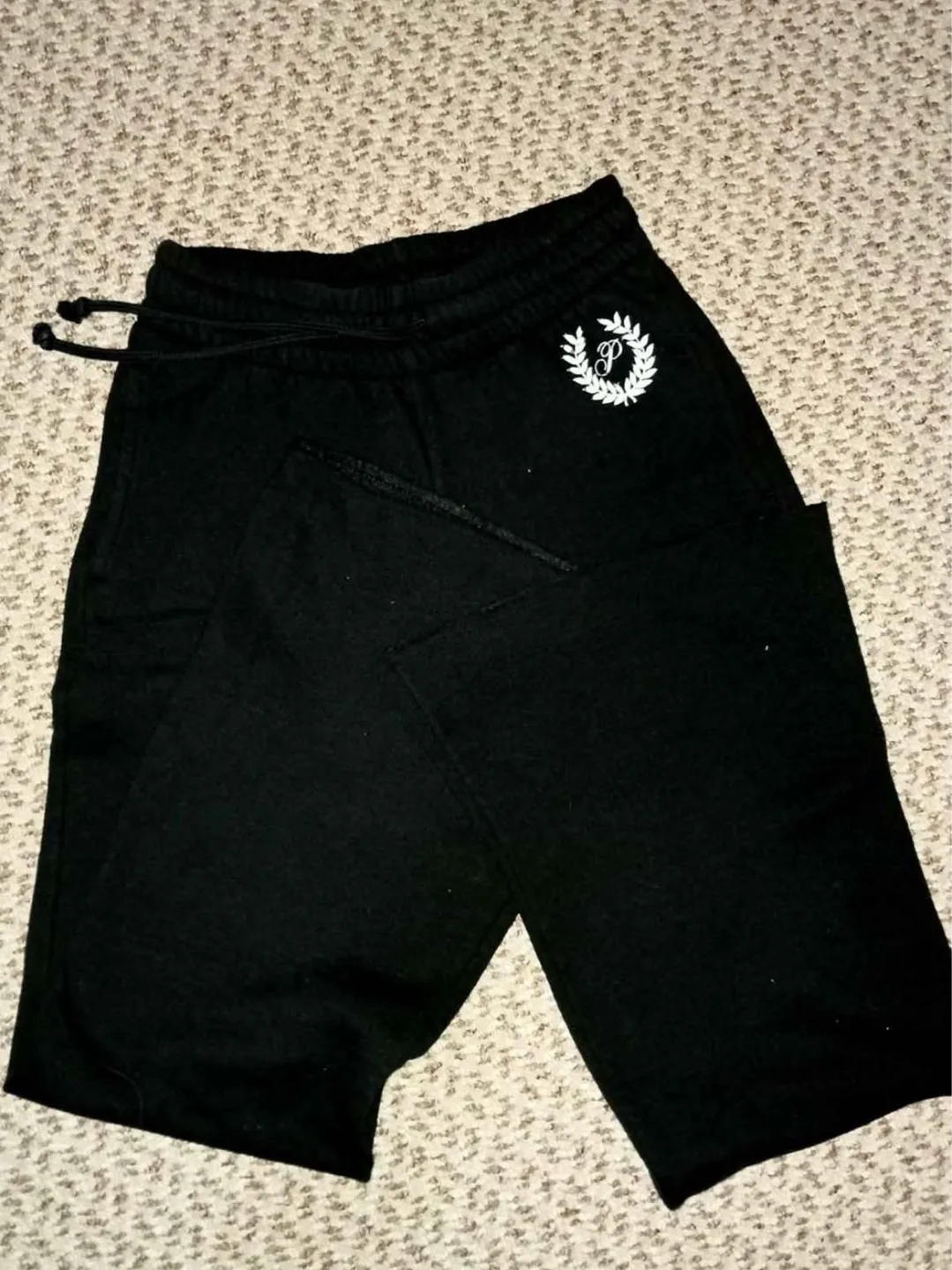VS Pink Black Lounge Pants XS thumbnail