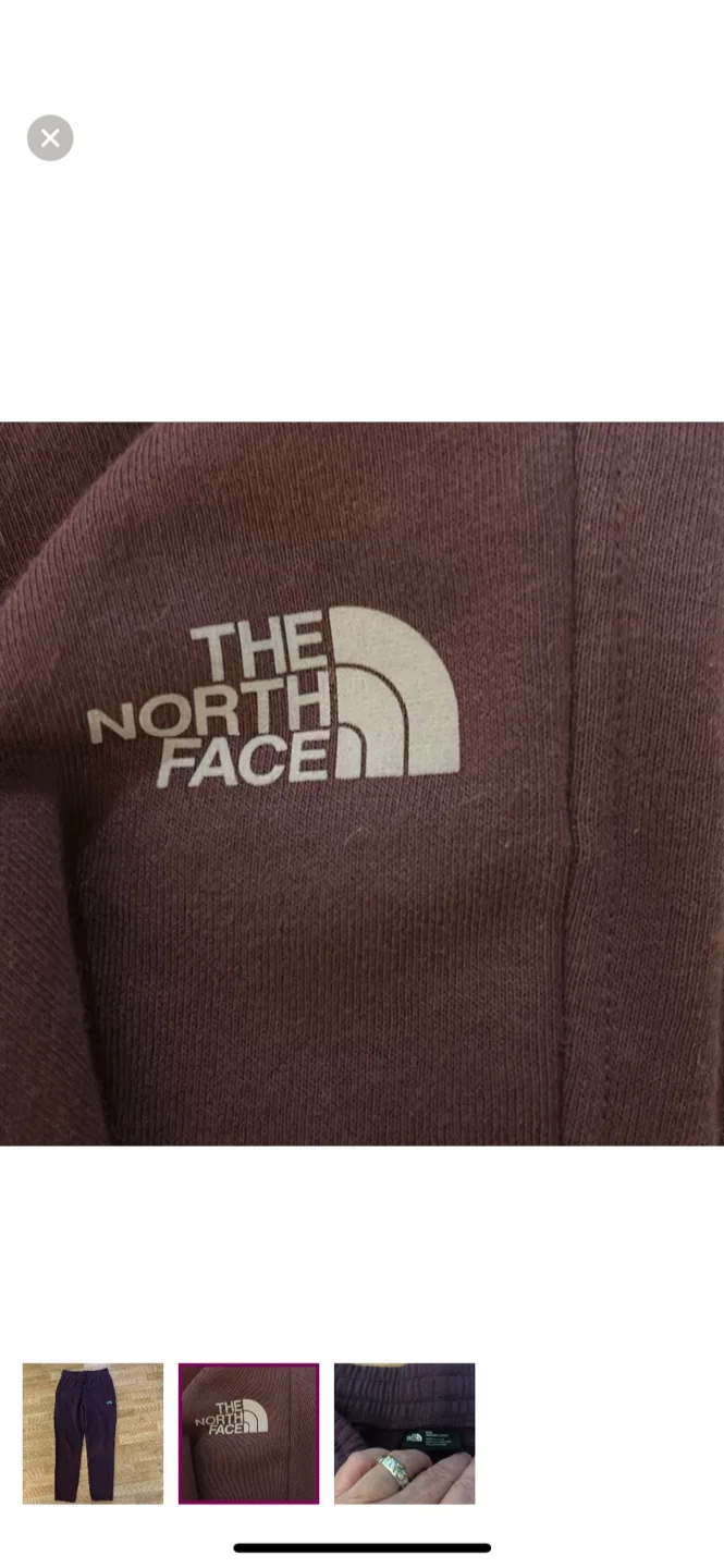 The North Face Women's Burgundy Fleece Joggers image indicator(2)