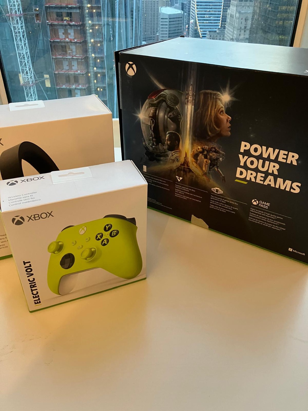Xbox Series X Console with Electric Volt Controller and Headset - photo 3