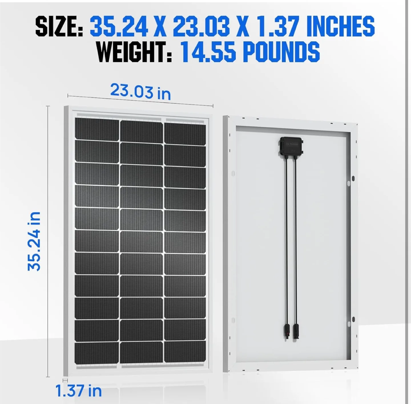 200W Portable Solar Panel Kit - for RV, Boat, and Home Use image indicator(2)