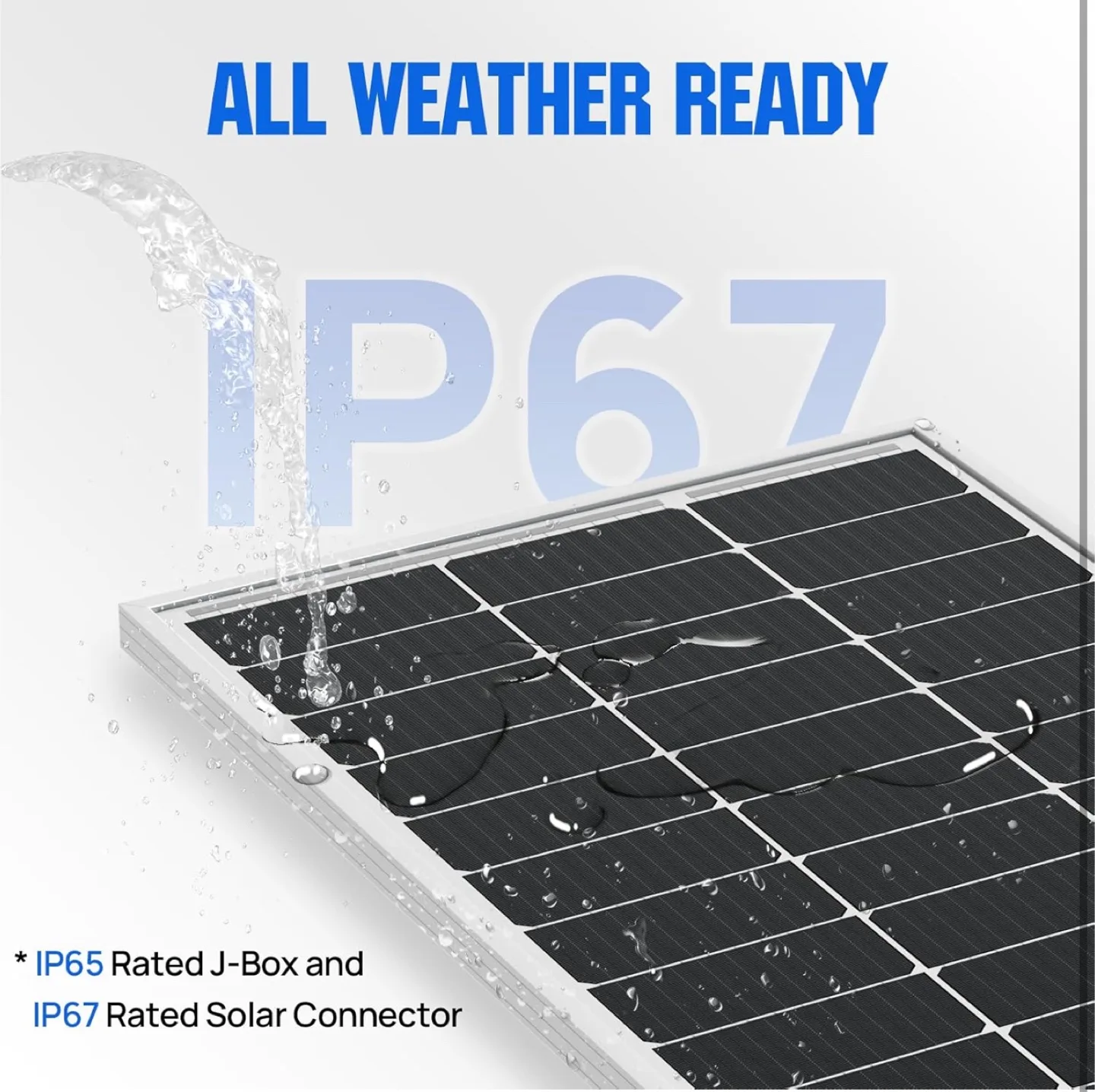 200W Portable Solar Panel Kit - for RV, Boat, and Home Use image indicator(6)