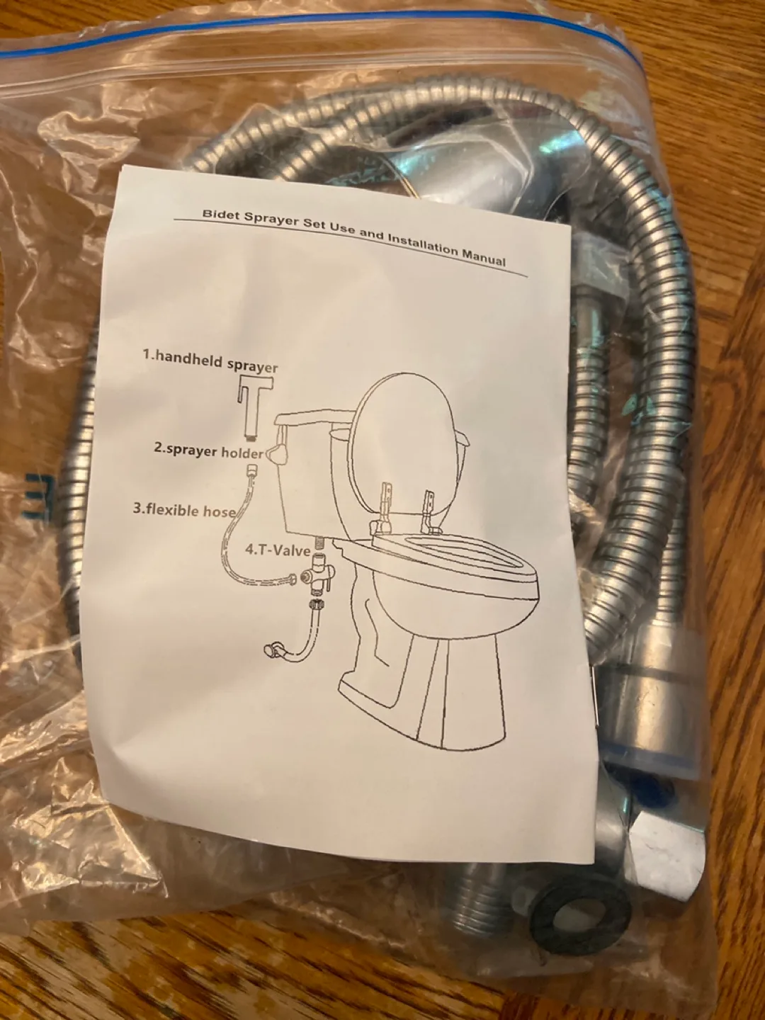New in package Bidet Sprayer Set thumbnail
