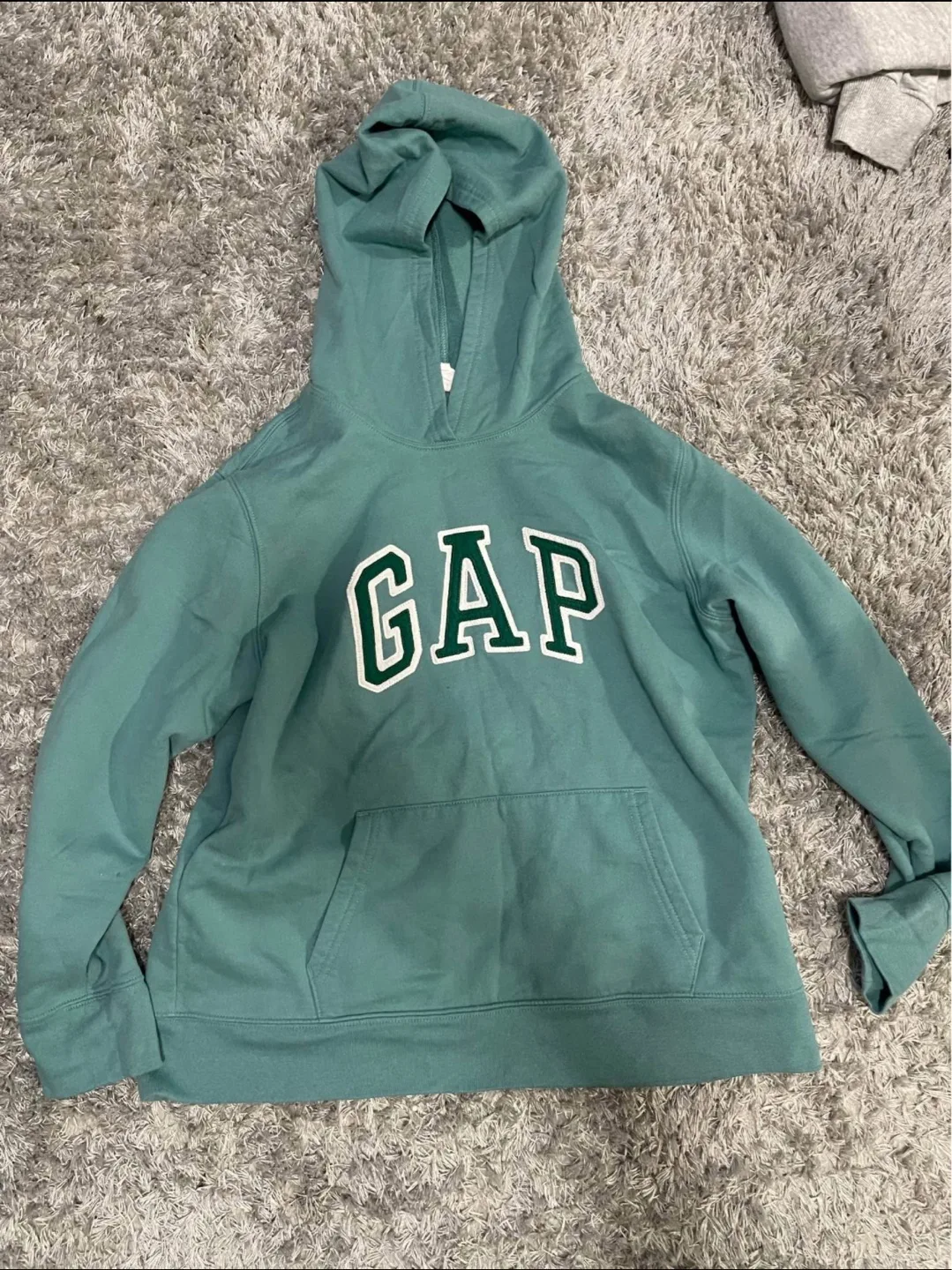 Gap teal green hoodie thumbnail