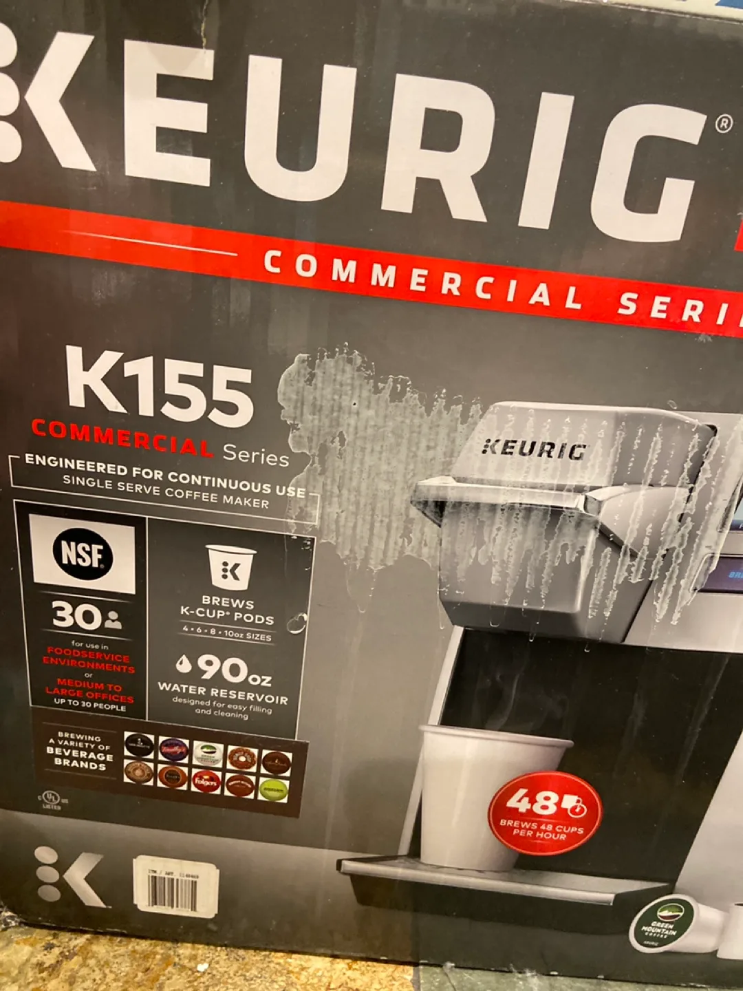 Keurig K155 Commercial Series Single Serve Coffee Maker image indicator(2)