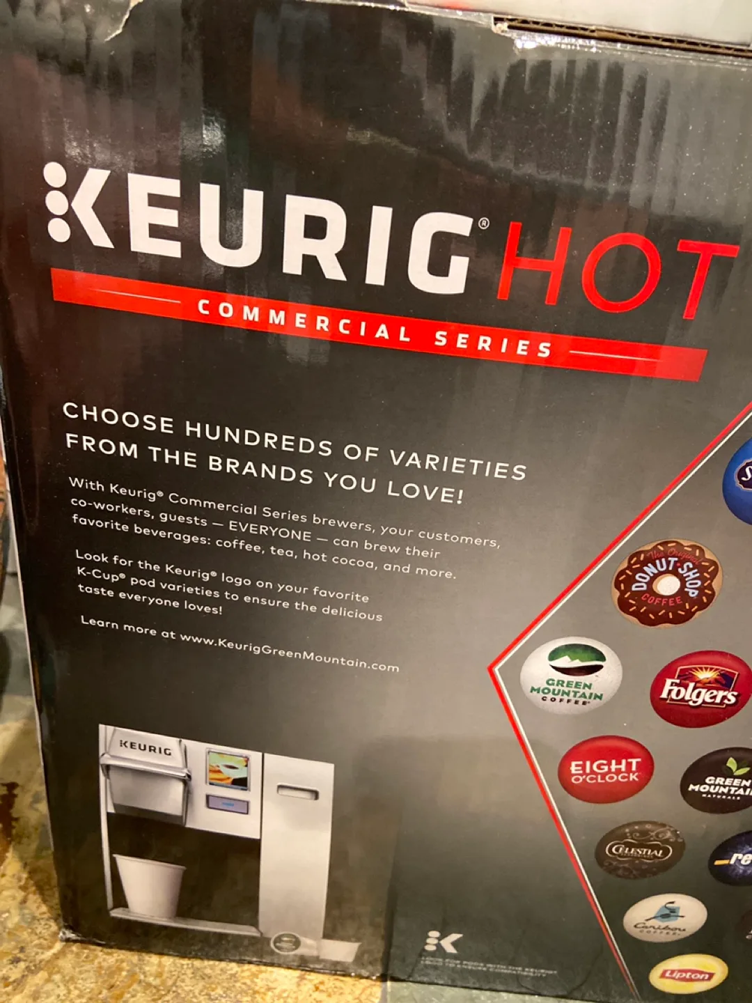 Keurig K155 Commercial Series Single Serve Coffee Maker thumbnail