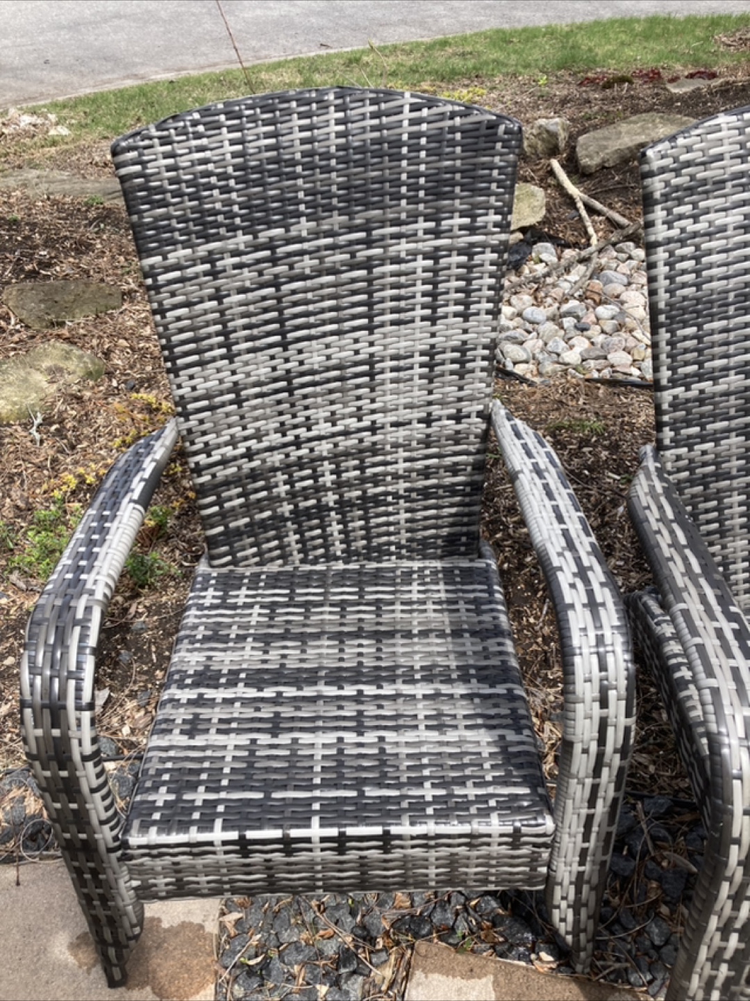 Four Outsunny Wicker Patio Chairs - photo 4
