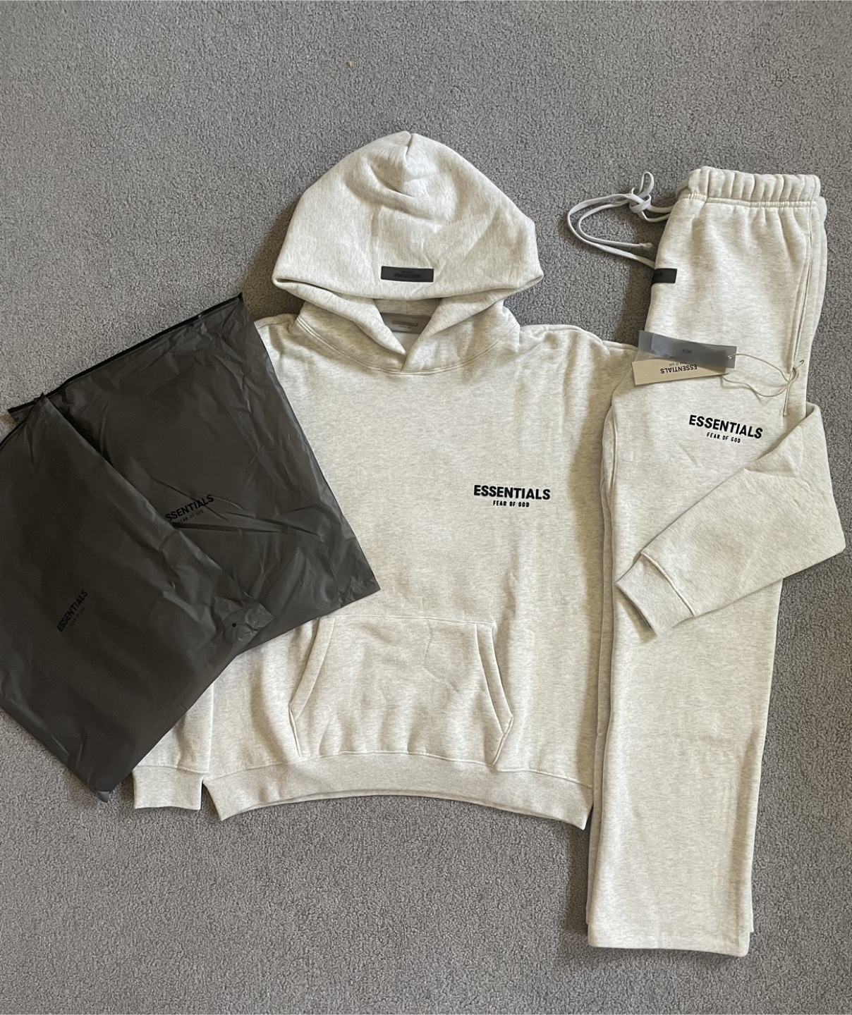 Light Oatmeal Essentials Tracksuit