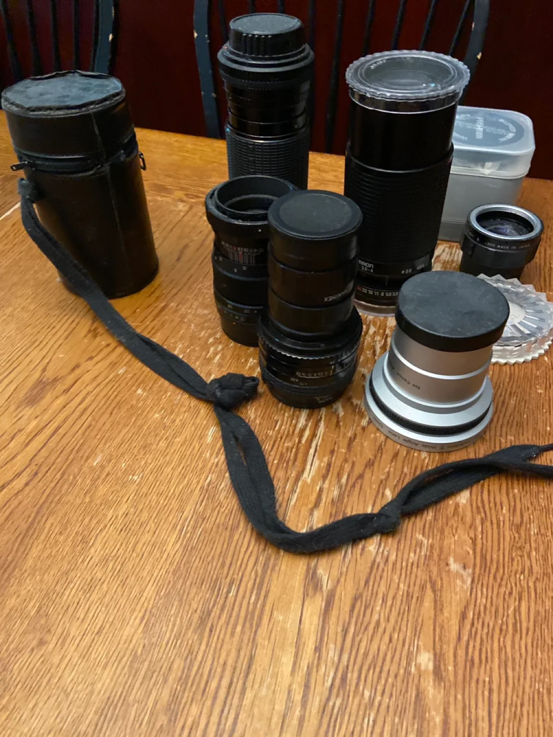 Lot of  camera lenses image indicator(2)