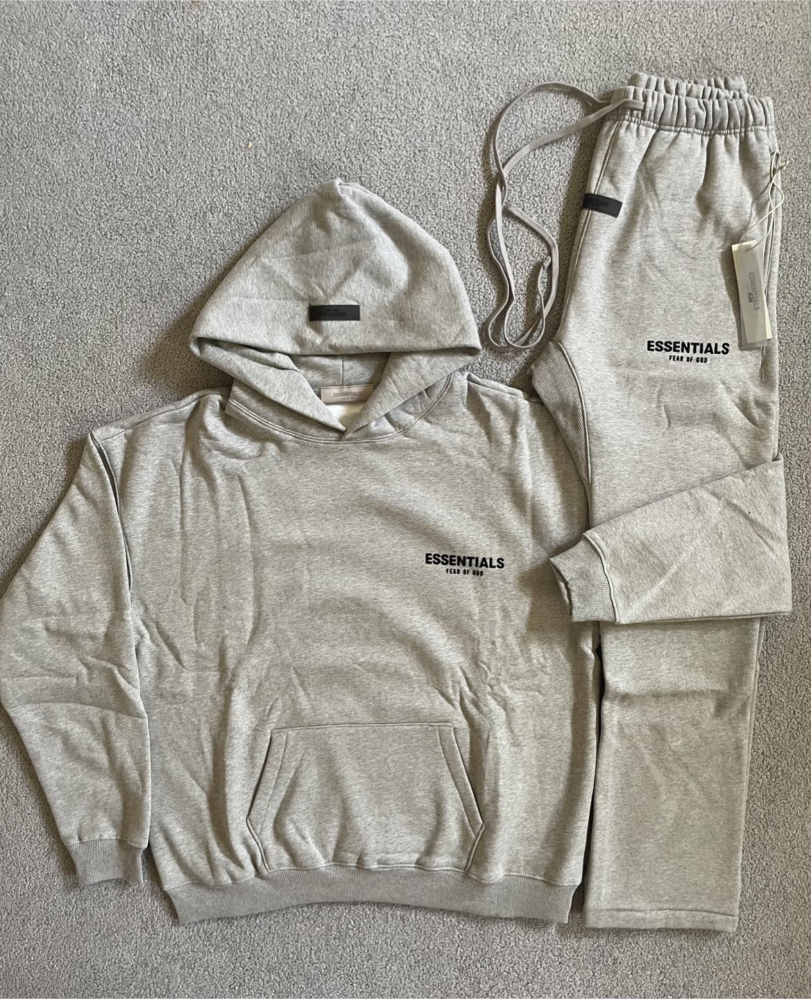 Dark Oatmeal Essentials Tracksuit