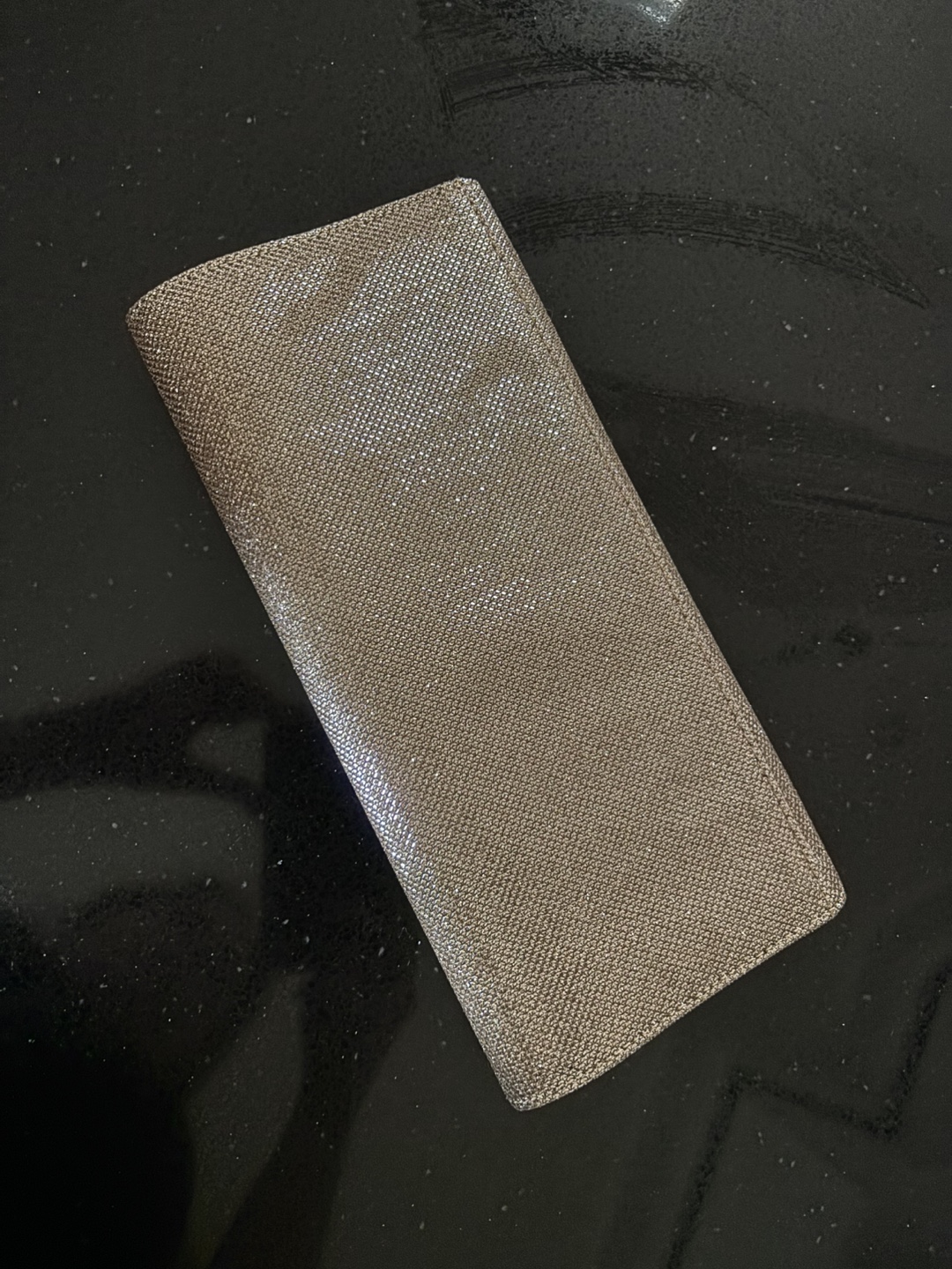Sparkly Champagne Gold Clutch - photo 2