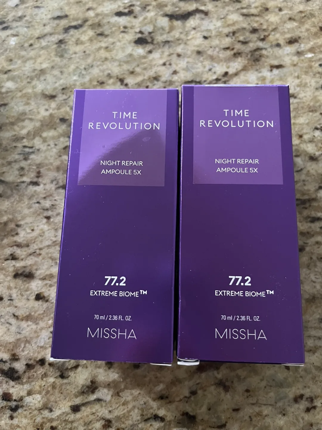 2x Missha Time Revolution Night Repair Ampoule 5X thumbnail