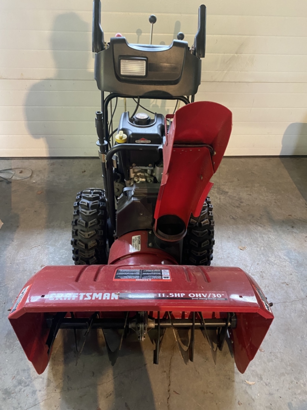 Craftsman 11.5 HP 30" Snowblower