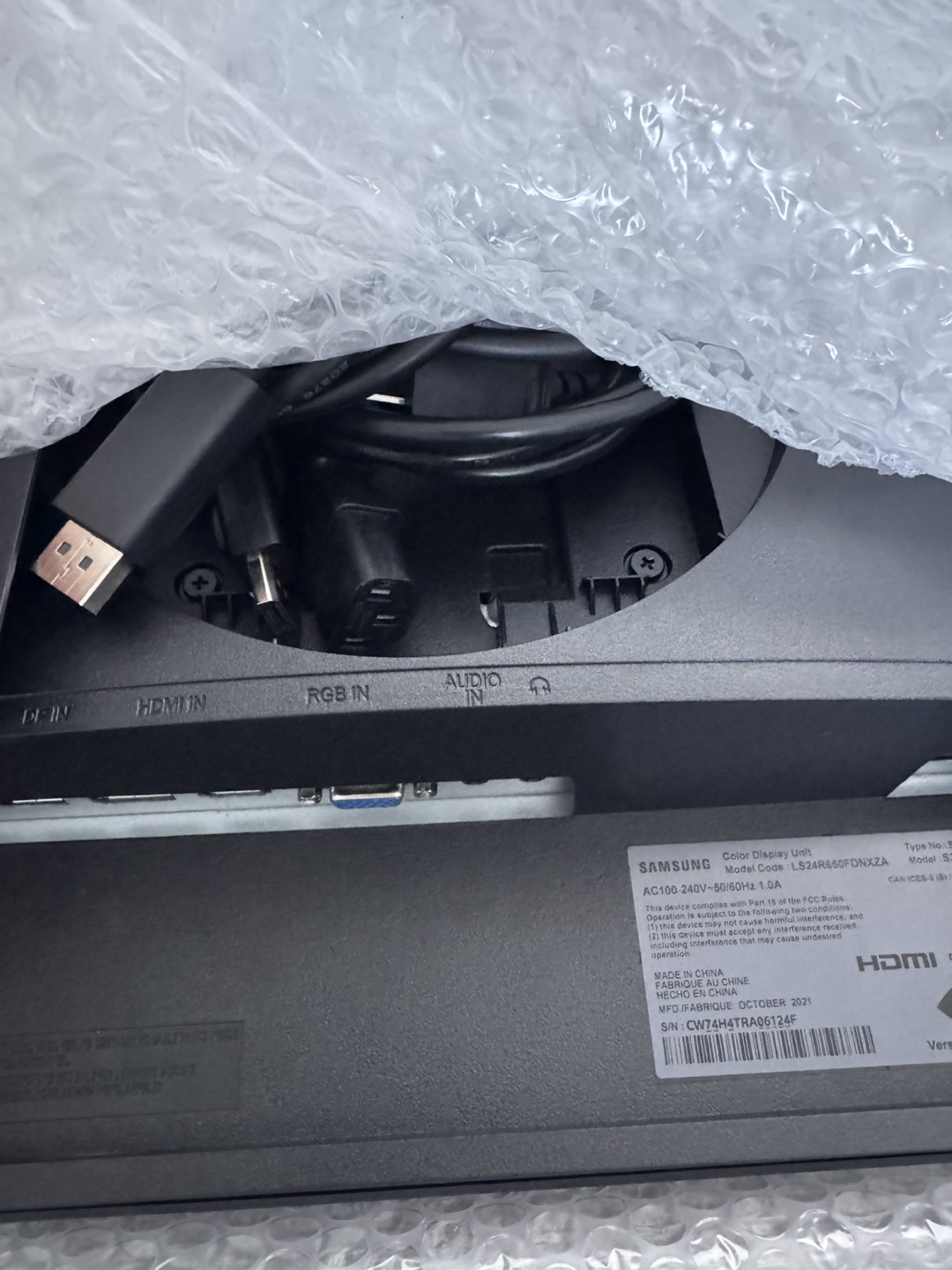 Samsung 24in SR650 IPS Monitor - photo 3
