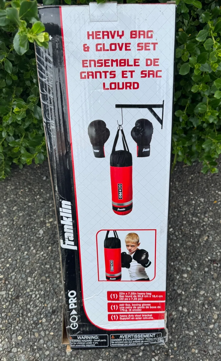 Franklin: Heavy Bag and Glove Set image indicator(2)