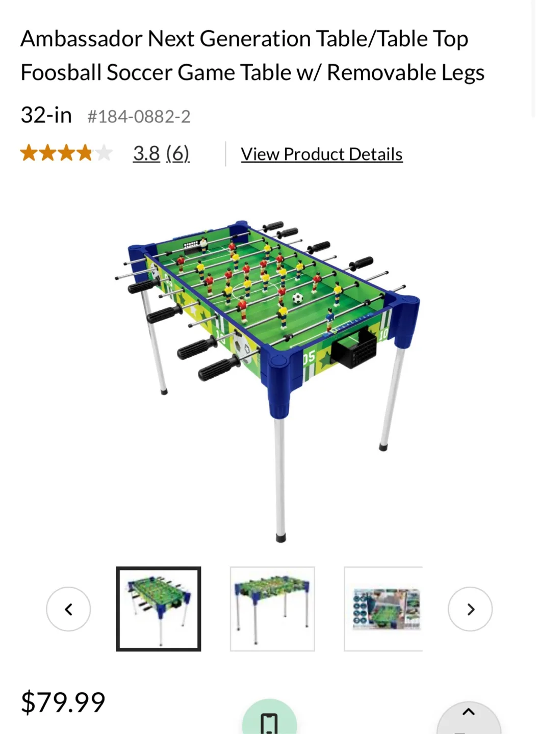 Foosball Table image indicator(4)