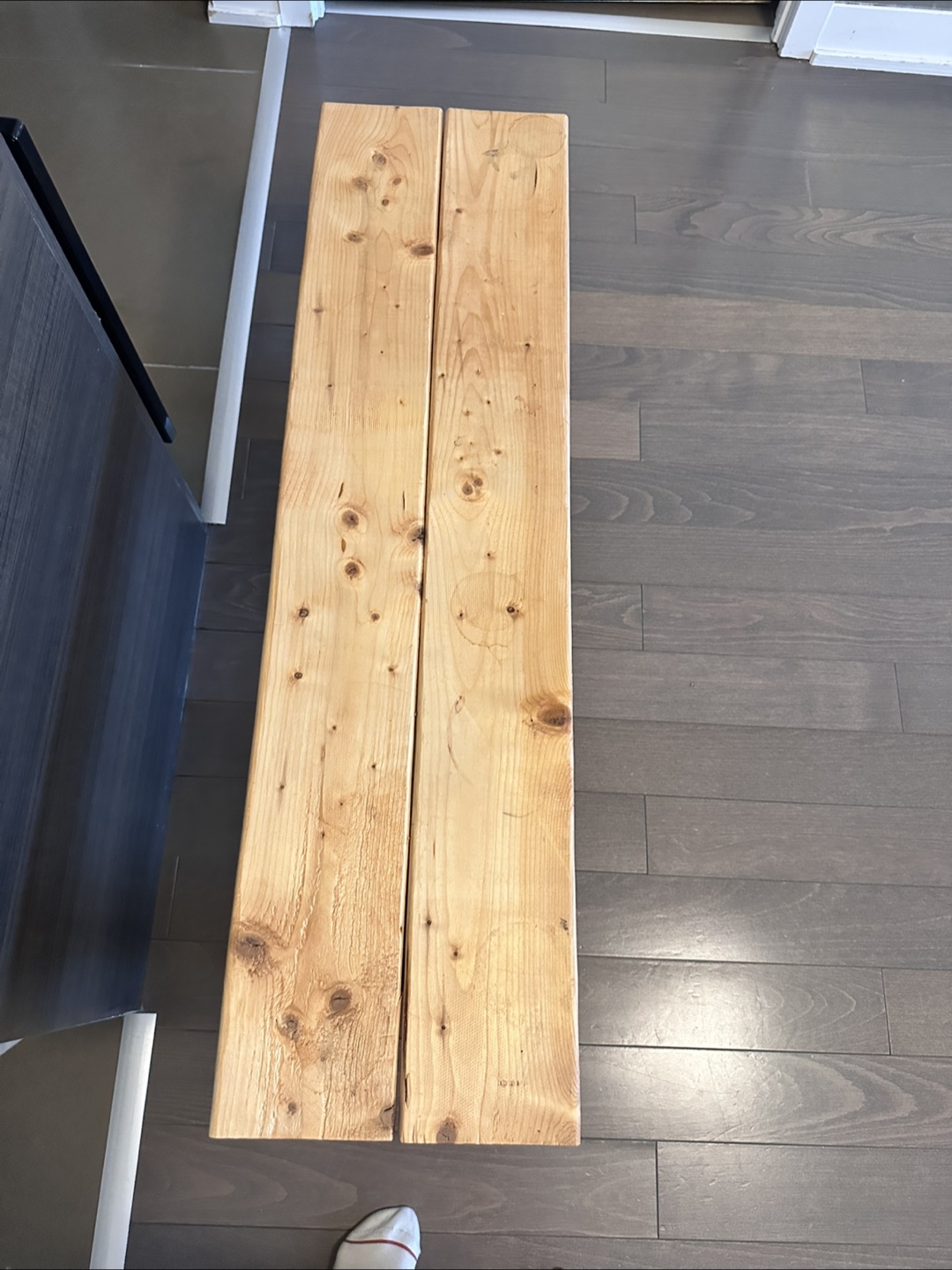 Rustic Wooden Bench - photo 2