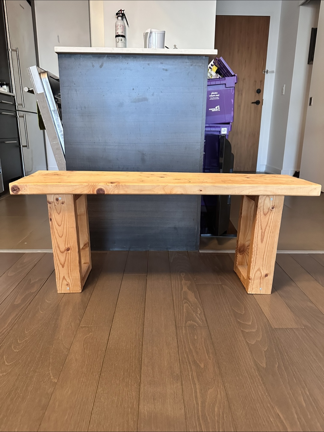 Rustic Wooden Bench