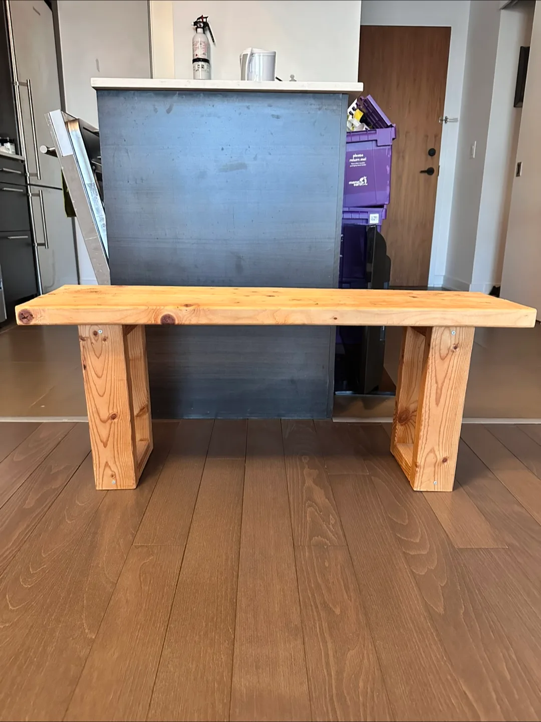 Rustic Wooden Bench thumbnail