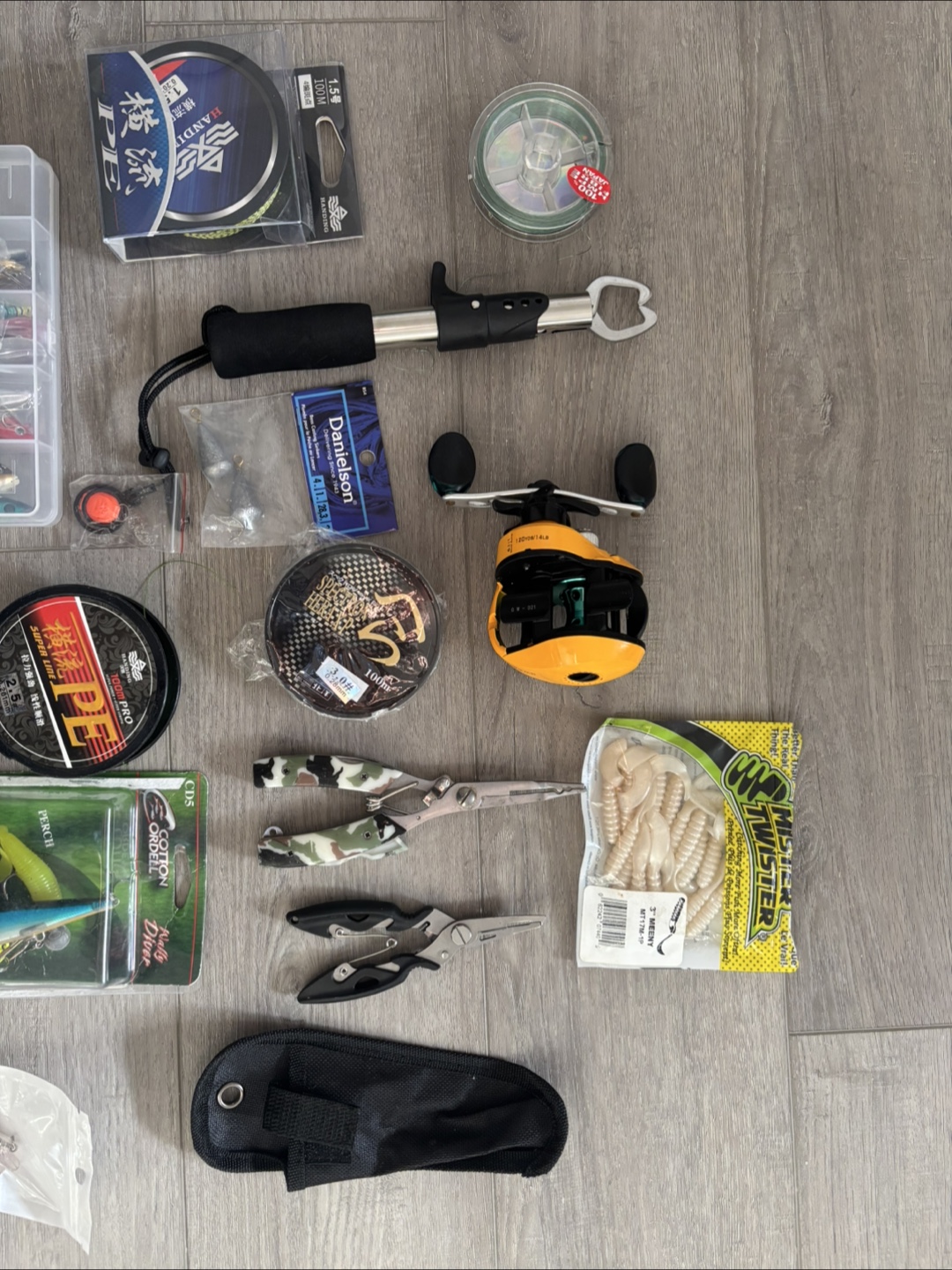 Fishing Tackle Bundle - Lures, Line, Tools & Bag - photo 3