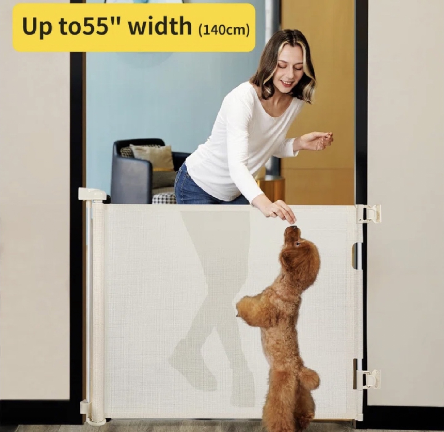 Retractable Pet Gate - photo 2