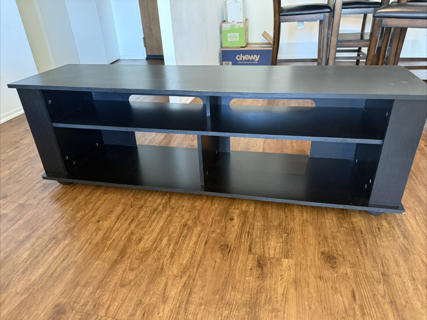 Black TV Stand Media Console