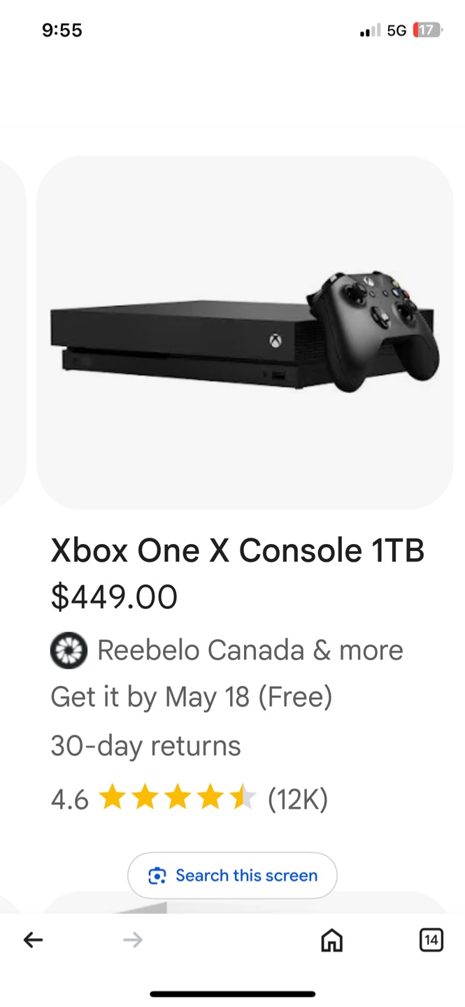 Xbox One X 1TB Console