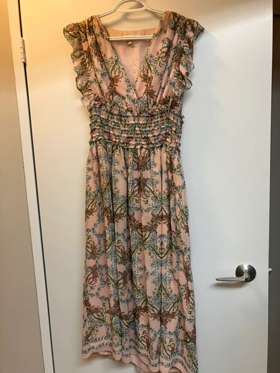 Max Studio Floral Maxi Dress Size L thumbnail