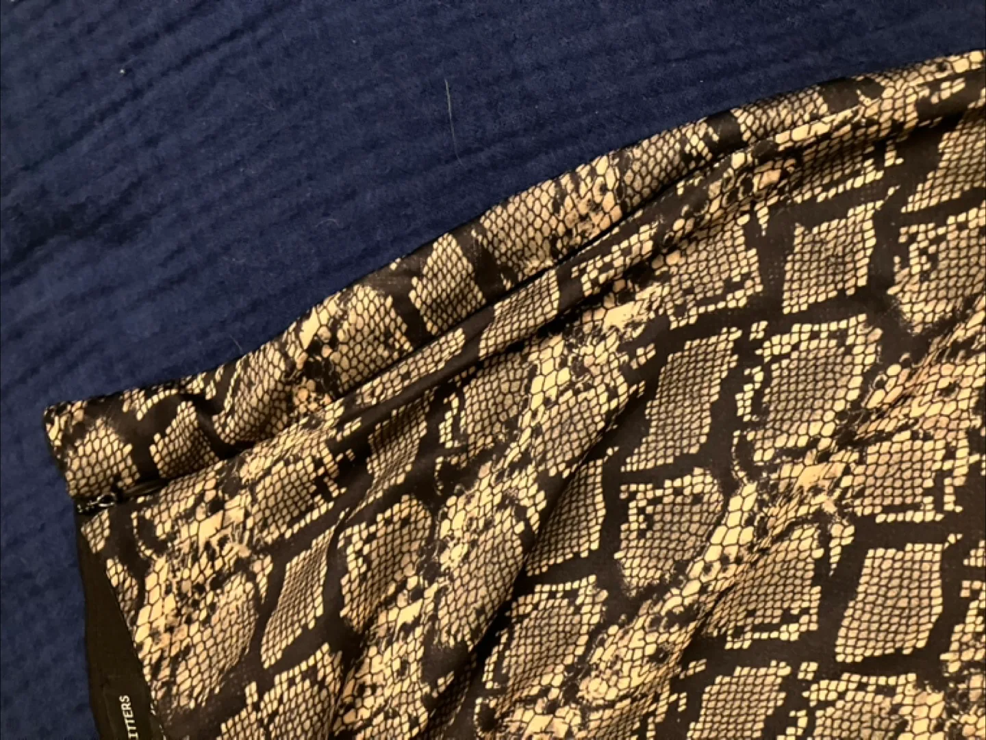 Urban Outfitters Snake skin texture Skirt image indicator(3)