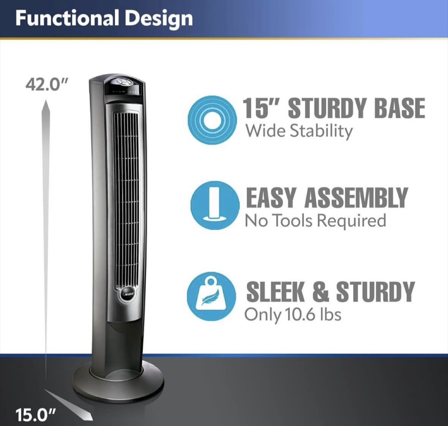 Lasko Oscillating fan - photo 5