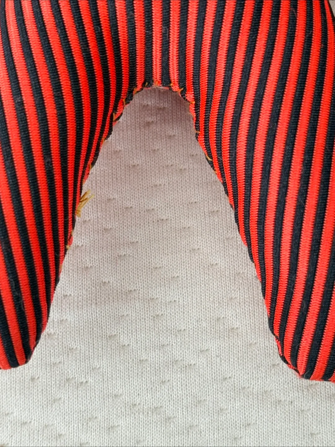 ❤️Handmade Red 🖤 Black Striped Monster- Toy not for young kids image indicator(6)