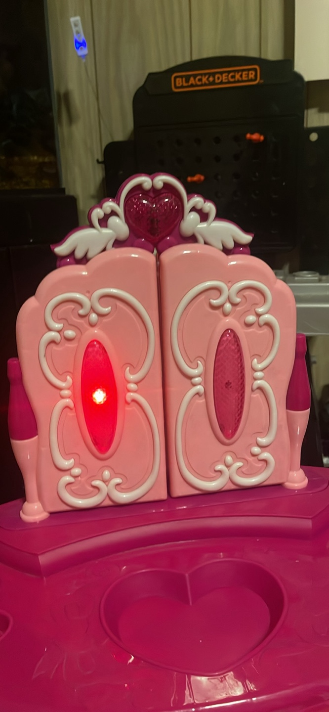 Kids Vanity Set with Lights and Stool - photo 3