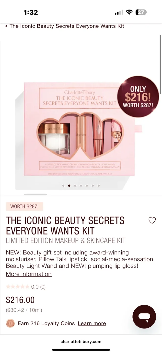 Charlotte Tilbury The Iconic Beauty Secrets Everyone Wants Kit thumbnail