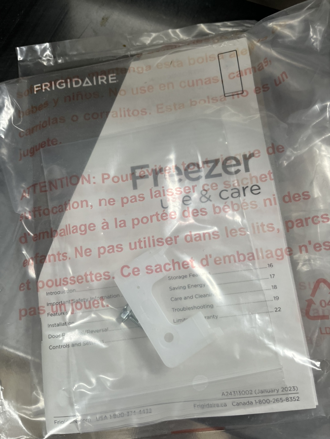 Frigidaire Freezer - photo 4