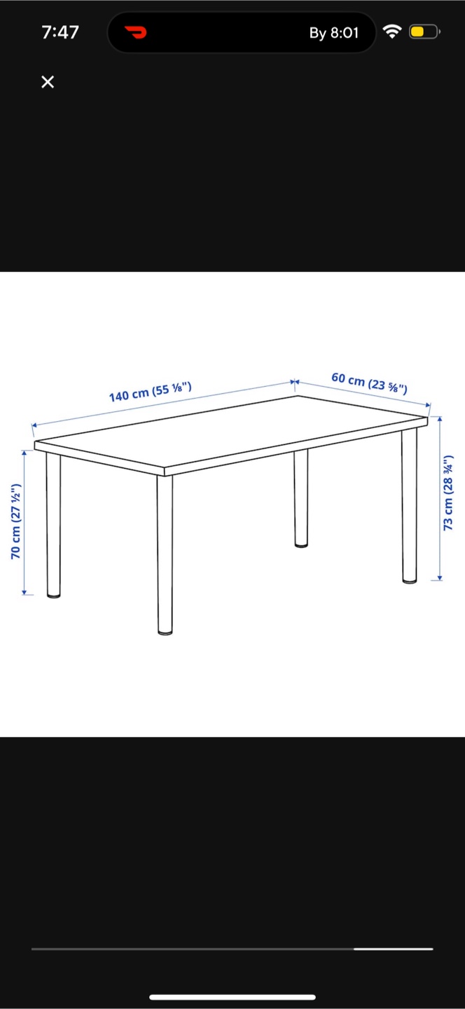 IKEA table Lagkapten - photo 2