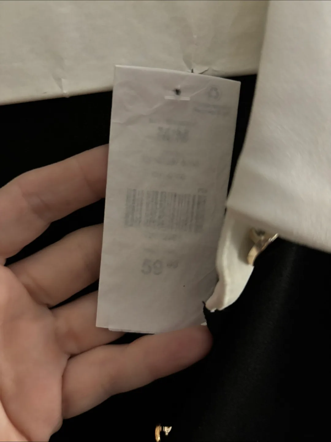 Suzy Shier Black and White Colour Block Shirt Dress image indicator(3)