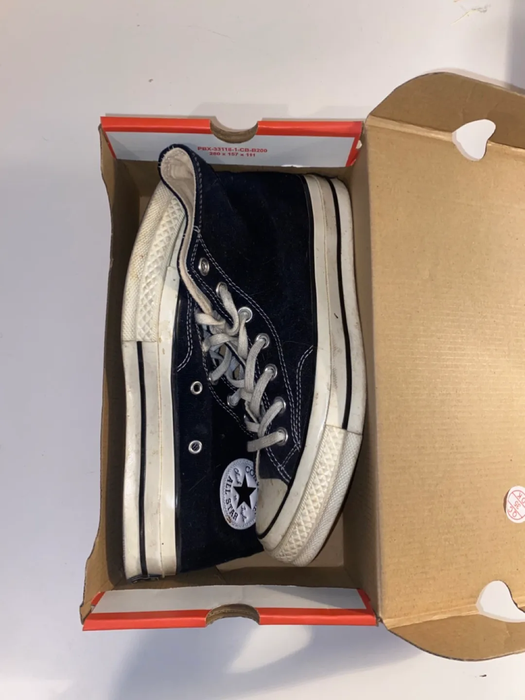 Converse Chuck 70 High Top Sneakers - Black thumbnail
