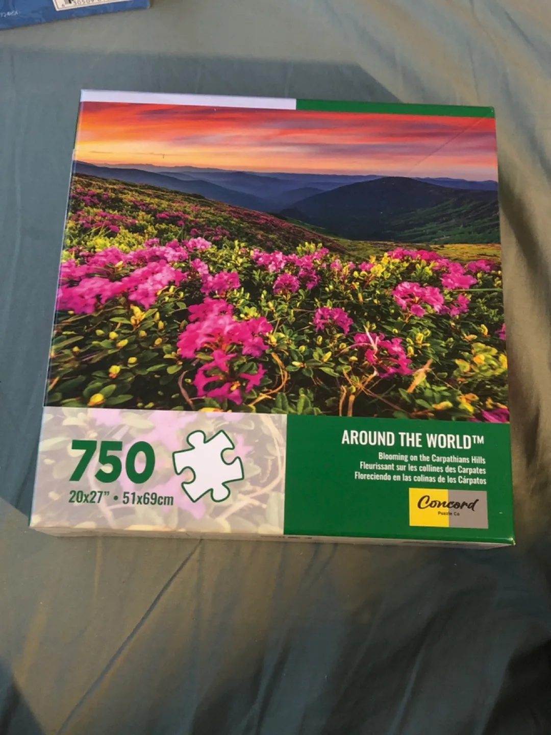 750-piece Concord Puzzle: Blooming on the Carpathians Hills thumbnail